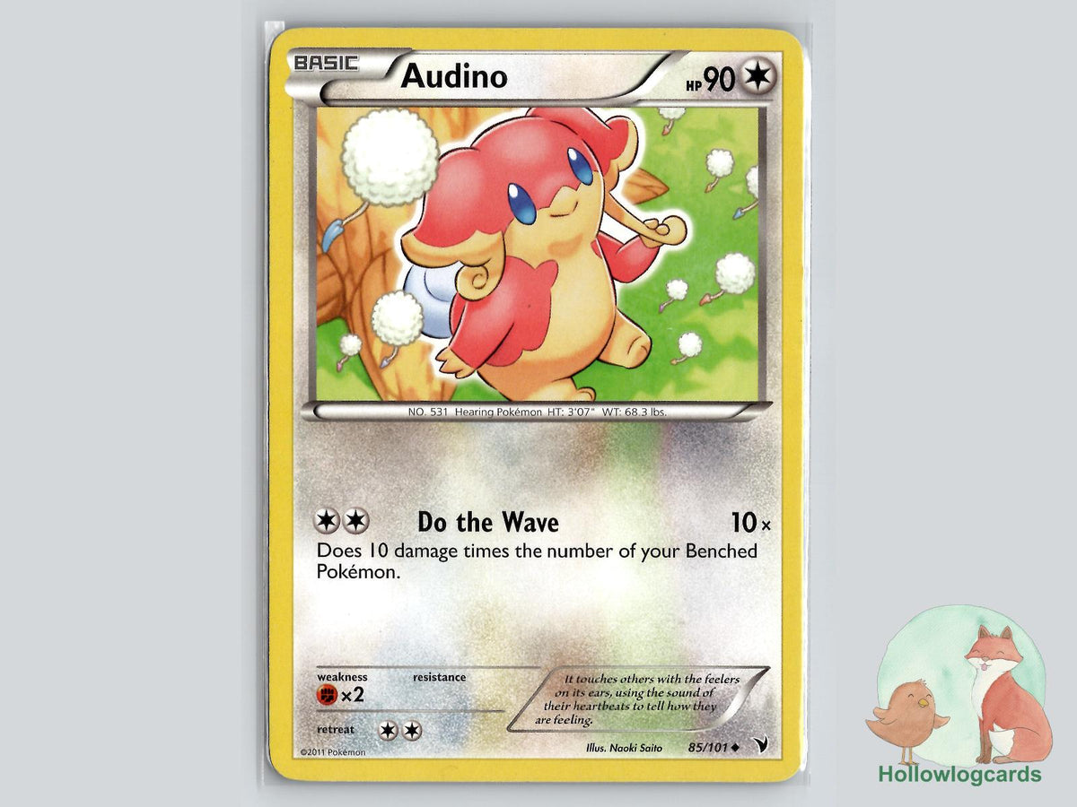 Audino (85/101) - Noble Victories Pokémon Card