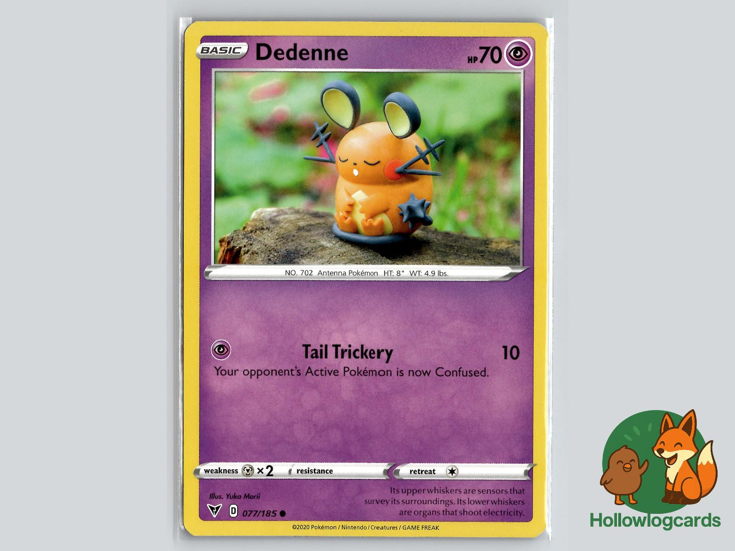 Dedenne (077/185) - Vivid Voltage Pokémon Card
