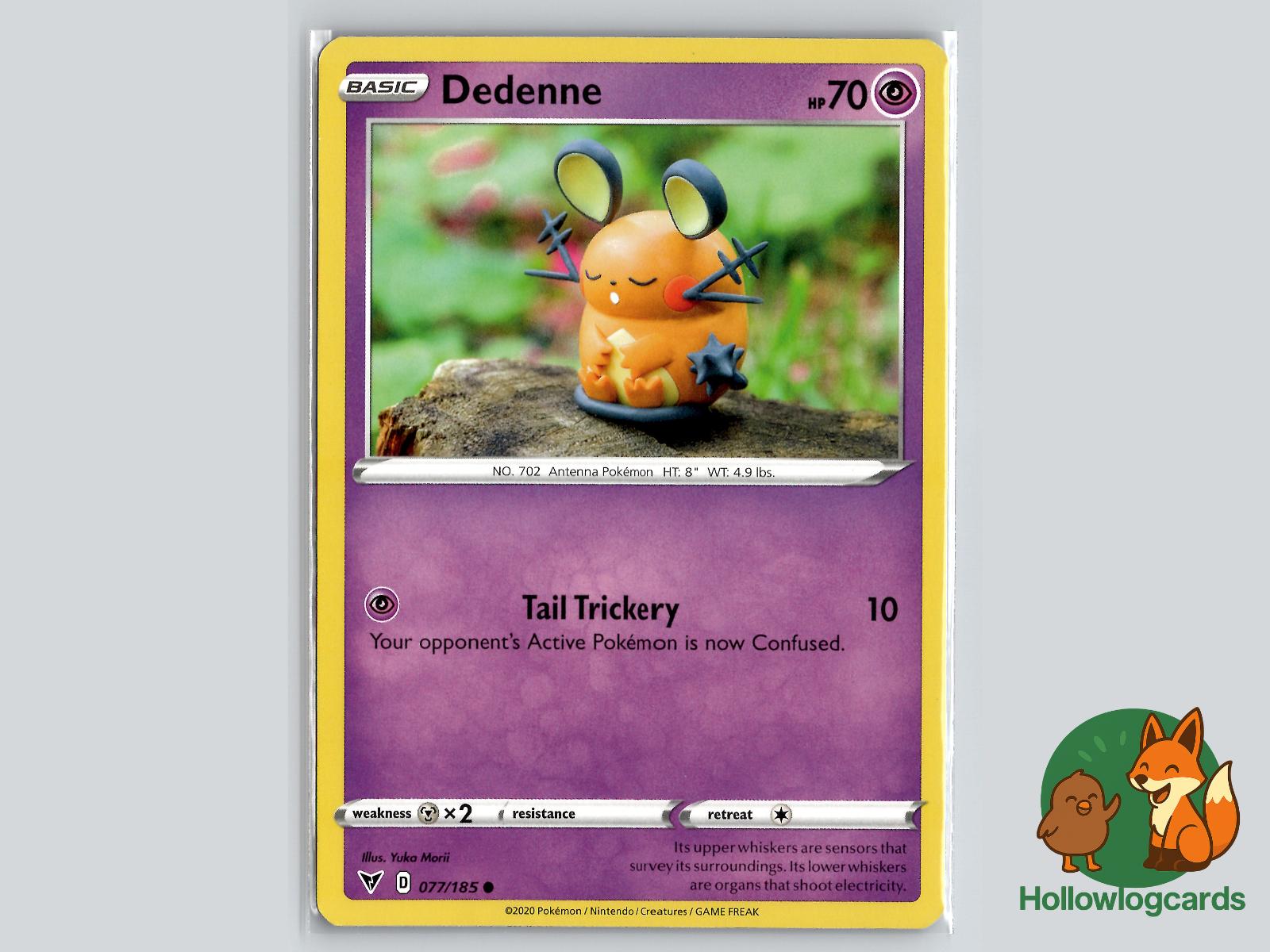 Dedenne (077/185) - Vivid Voltage Pokémon Card