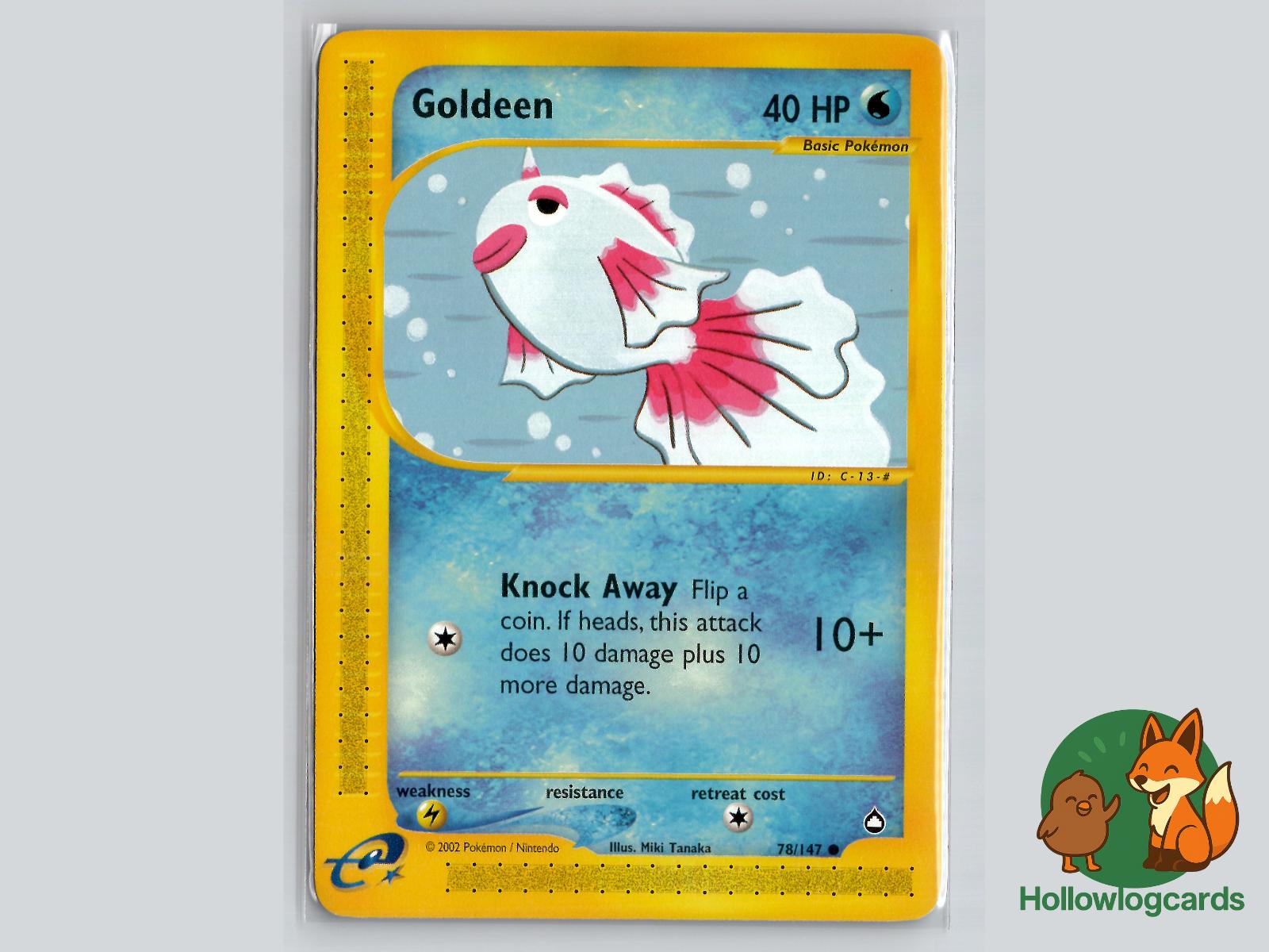 Goldeen (78/147) - Aquapolis Pokémon Card