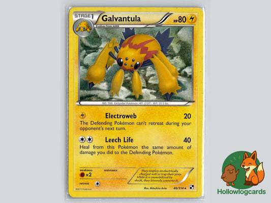 Galvantula (46/114) - Black & White Pokémon Card