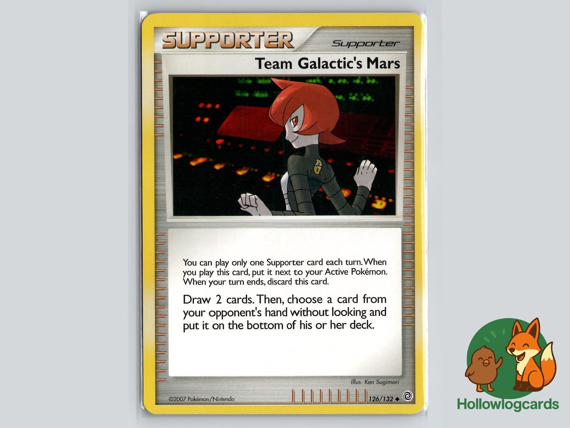 Image of Team Galactics Mars Secret Wonders (SW) #126