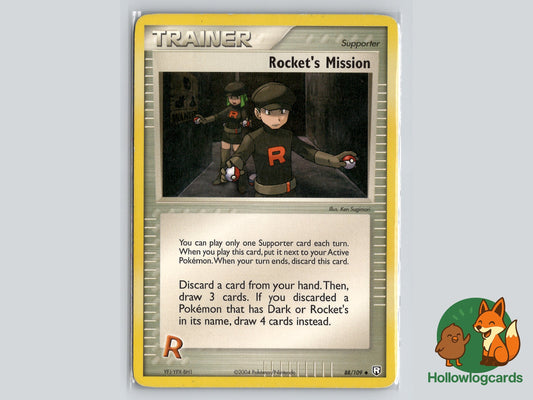 Image of Rockets Mission Team Rocket Returns (TR) #88