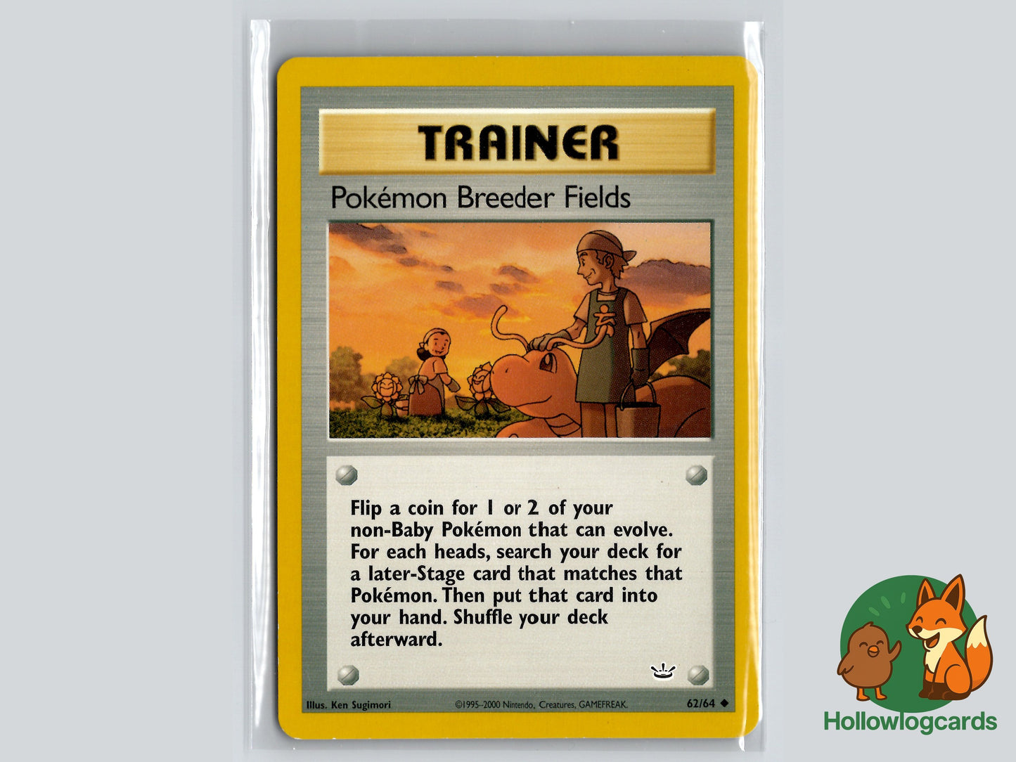 Image of Pokemon Breeder Fields Neo Revelation (N3) #62