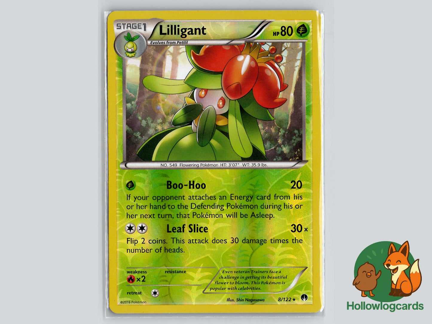 Lilligant (8/122) - BREAKpoint Pokémon Card