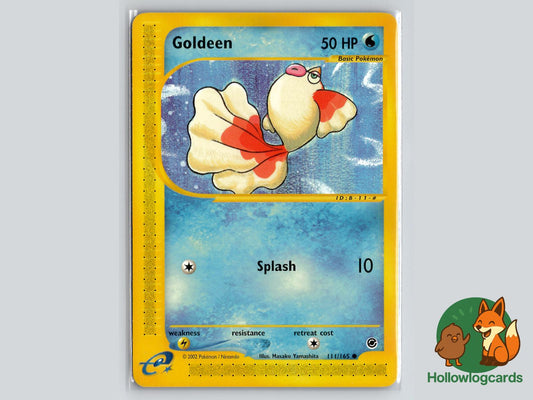 Goldeen (111/165) - Expedition Base Set Pokémon Card