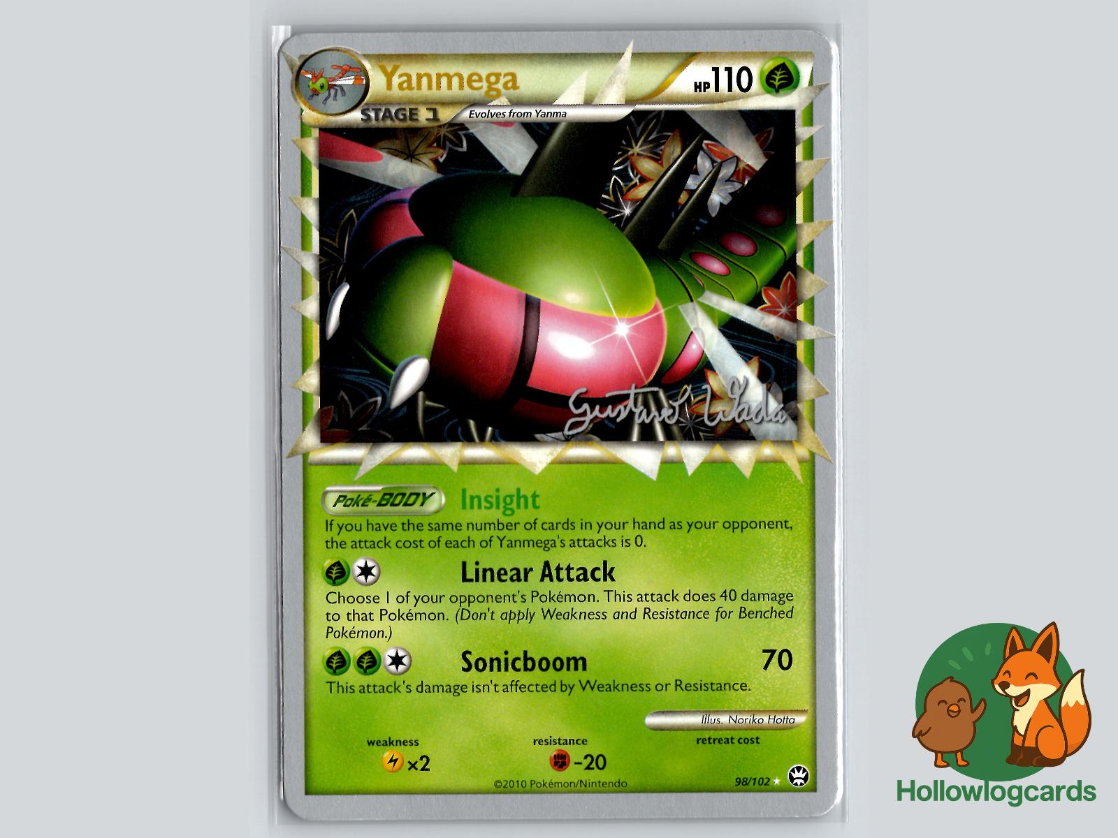 Yanmega (98/102) Pokémon Card