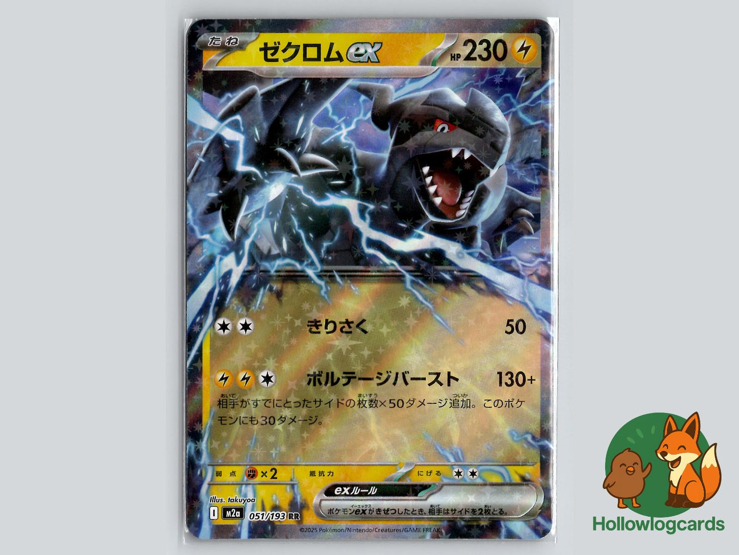 Zekrom ex (051/193) Pokémon Card
