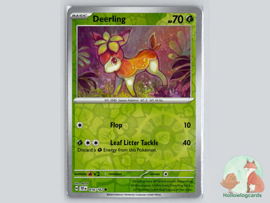 Deerling (016/162) - Temporal Forces Pokémon Card