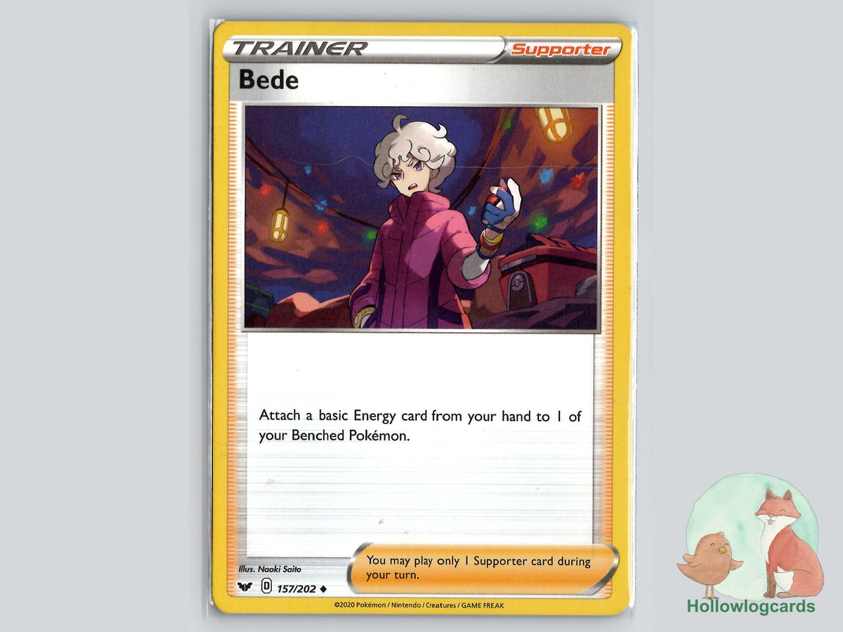 Bede (157/202) - Sword & Shield Pokémon Card