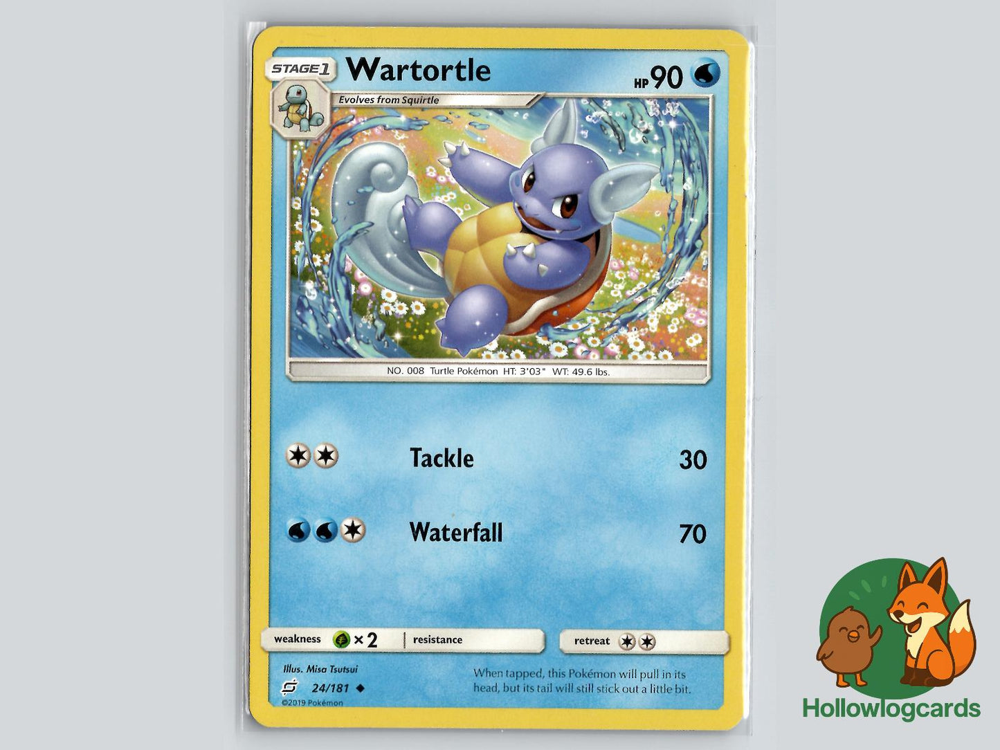 Wartortle (24/181) - Team Up Pokémon Card