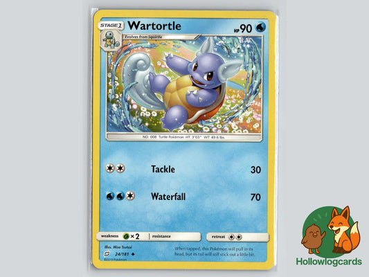 Wartortle (24/181) - Team Up Pokémon Card
