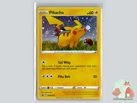 Pikachu (SWSH039) - Sword & Shield Pokémon Card