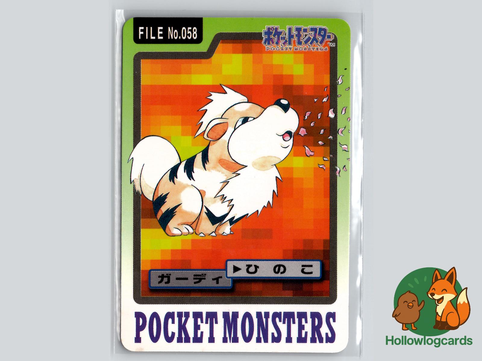 Growlithe Pokémon Card