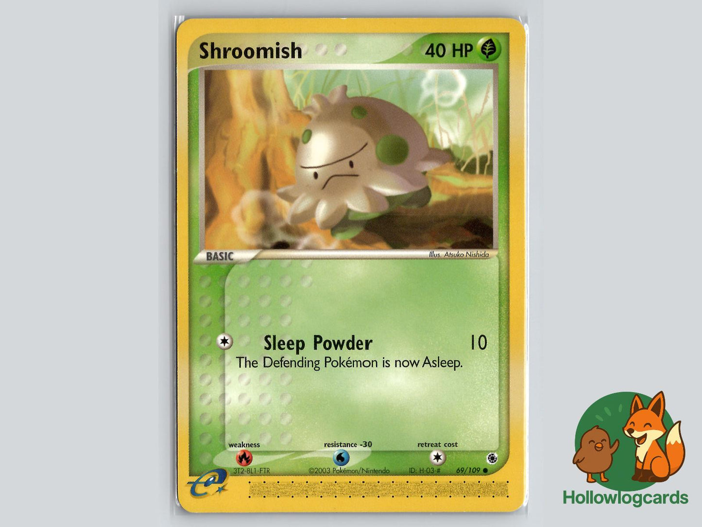 Shroomish (69/109) - Ruby & Sapphire Pokémon Card