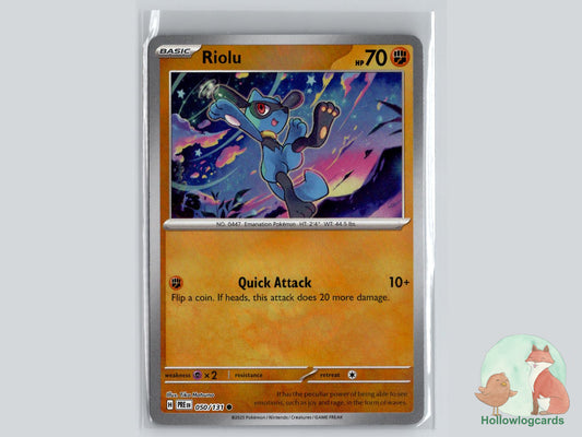 Riolu (050/131) - Prismatic Evolutions Pokémon Card