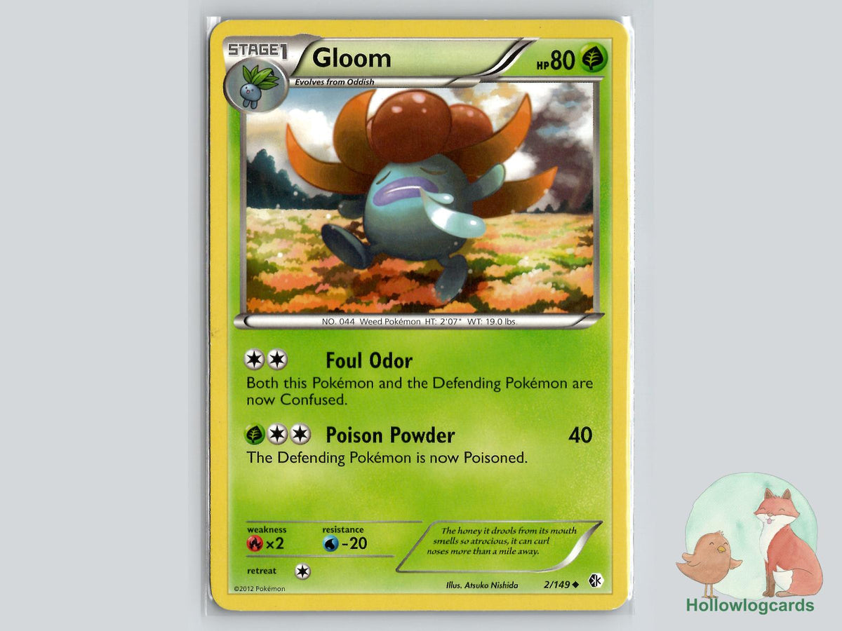 Gloom (2/149) - Boundaries Crossed Pokémon Card