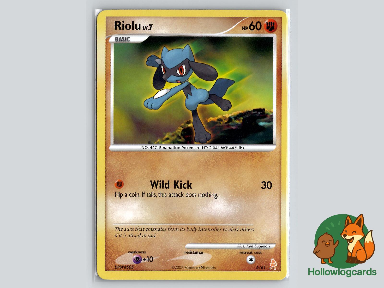 Riolu (6/12) Pokémon Card
