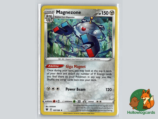 Magnezone (107/189) - Astral Radiance Pokémon Card