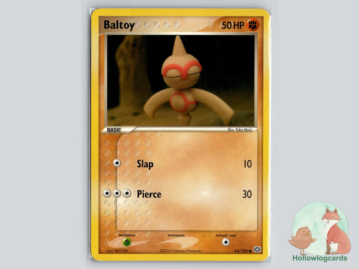 Baltoy (43/106) - Emerald Pokémon Card
