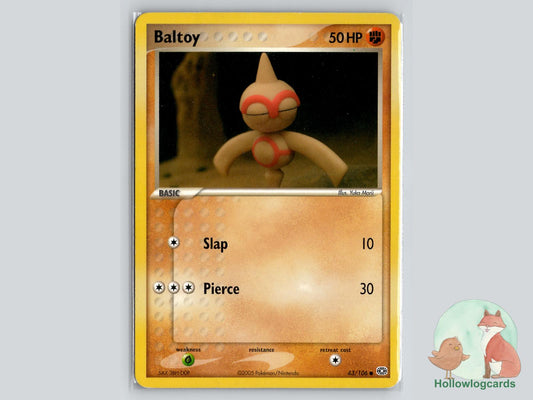 Baltoy (43/106) - Emerald Pokémon Card