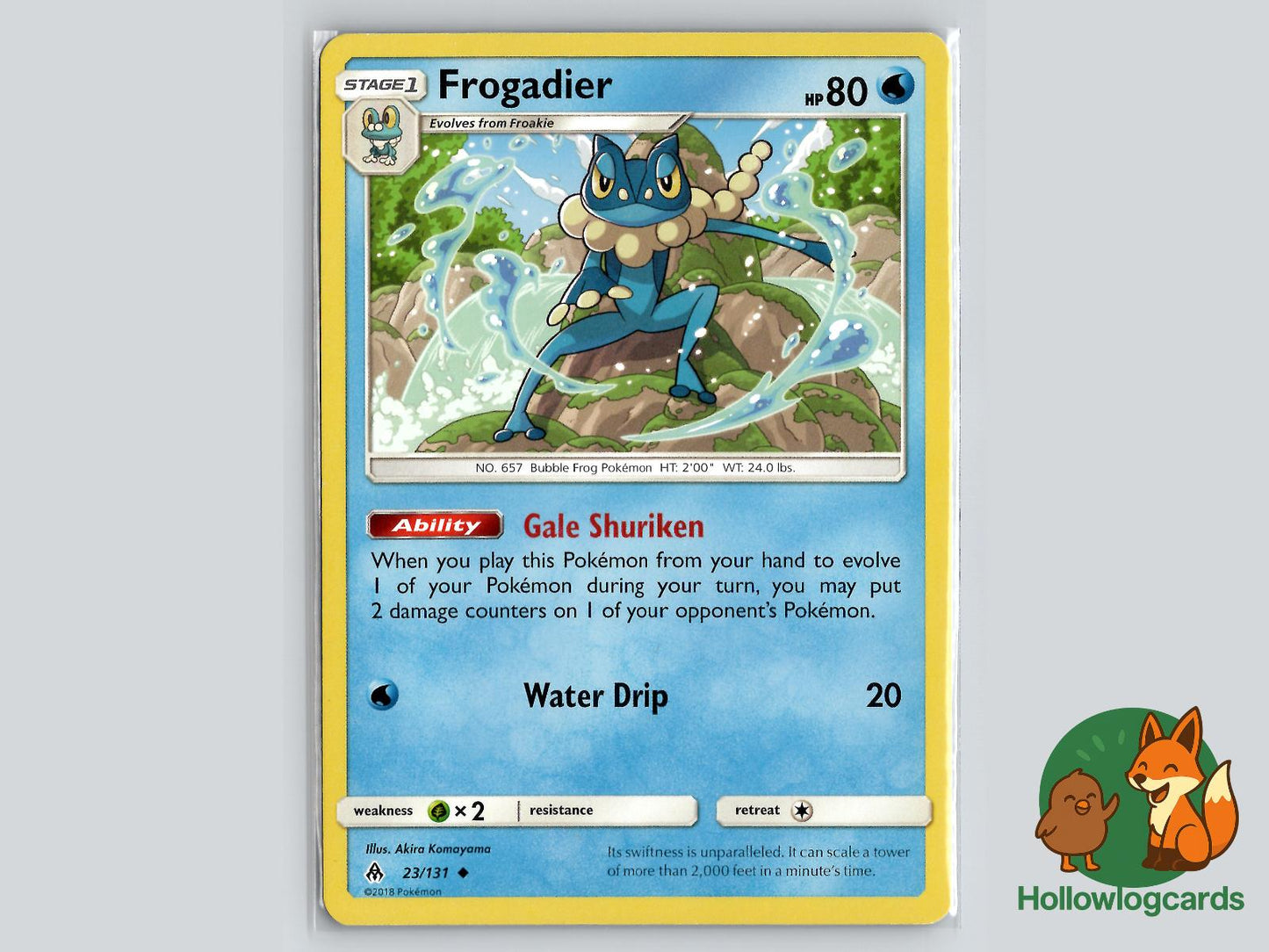 Frogadier (23/131) - Forbidden Light Pokémon Card