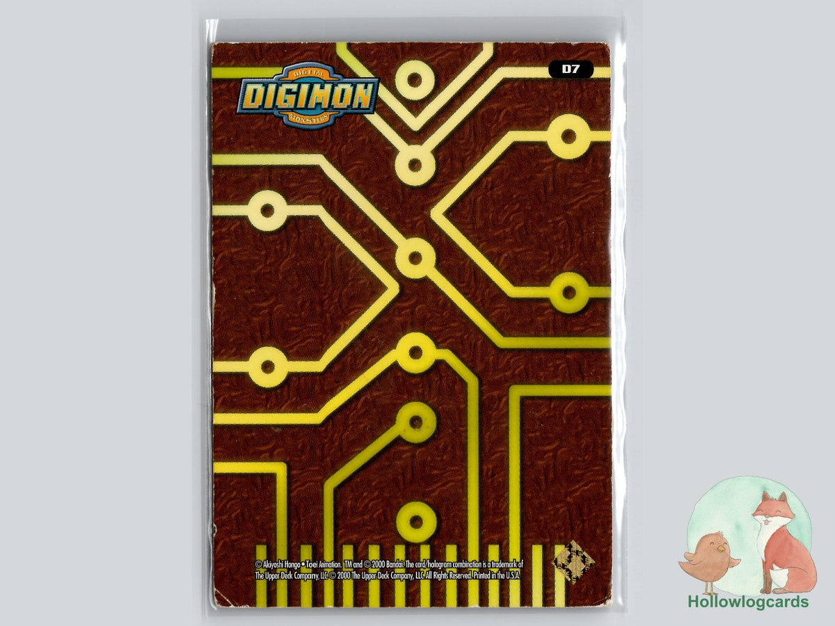 Drimogemon #45 (D7) - 2000 Upper Deck Digimon Series 2 Insert - DMG
