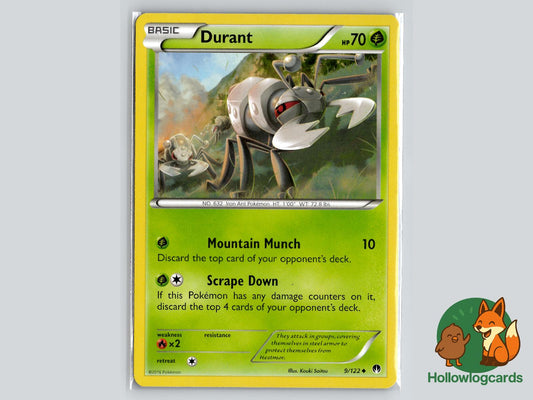 Durant (9/122) - BREAKpoint Pokémon Card