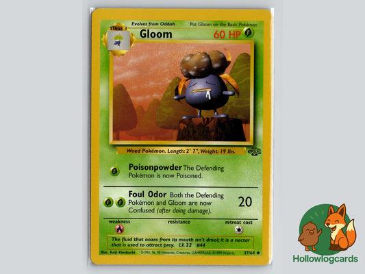 Gloom (37/64) - Jungle Pokémon Card