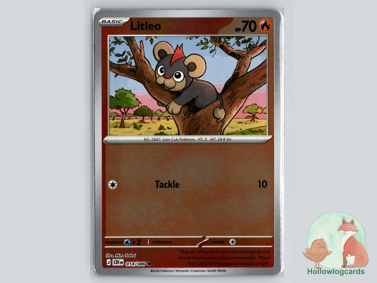 Litleo (014/086) Pokémon Card