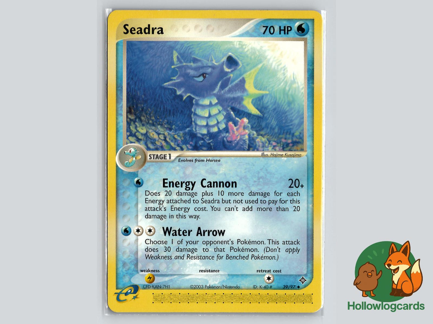 Seadra (39/97) - Dragon Pokémon Card