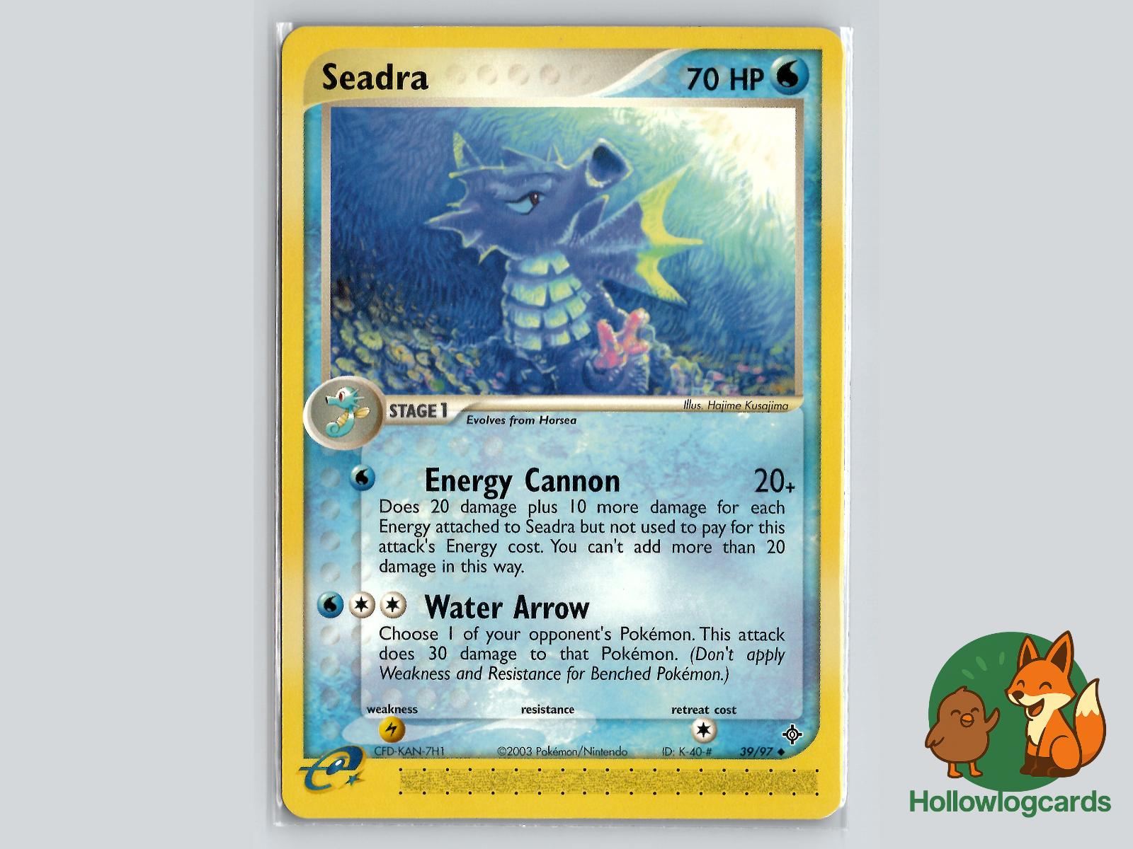 Seadra (39/97) - Dragon Pokémon Card