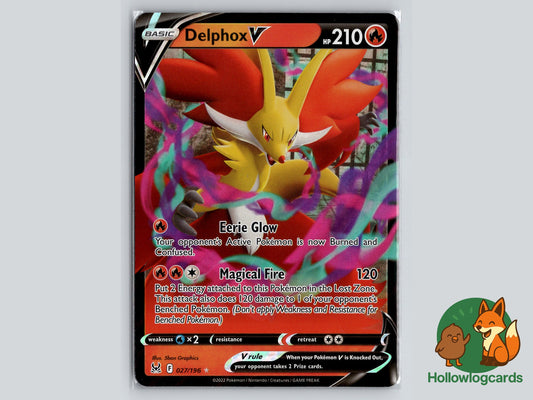 Image of Delphox V Lost Origin (LOR) #027