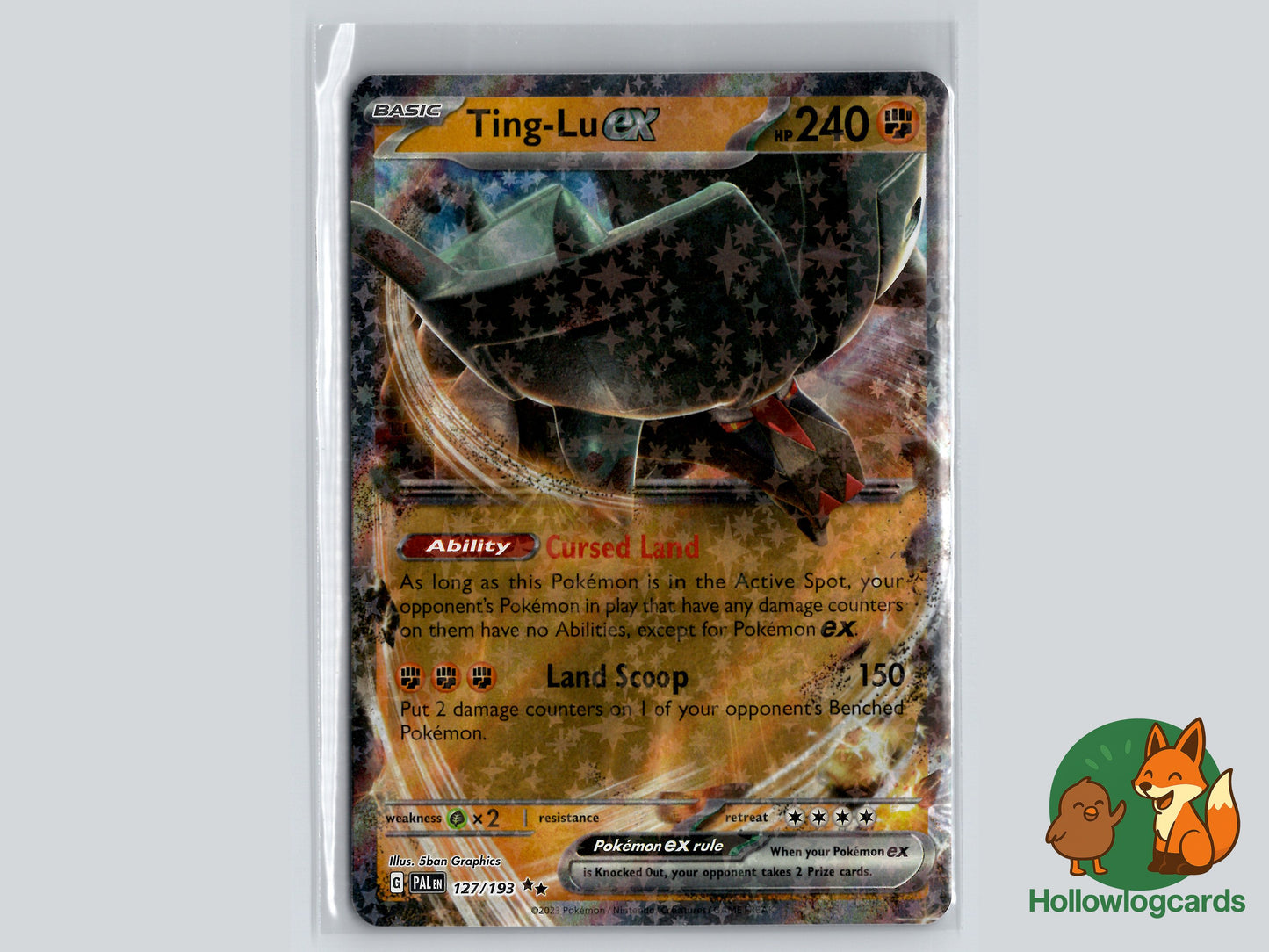 Image of Ting-Lu ex Paldea Evolved (PAL) #127