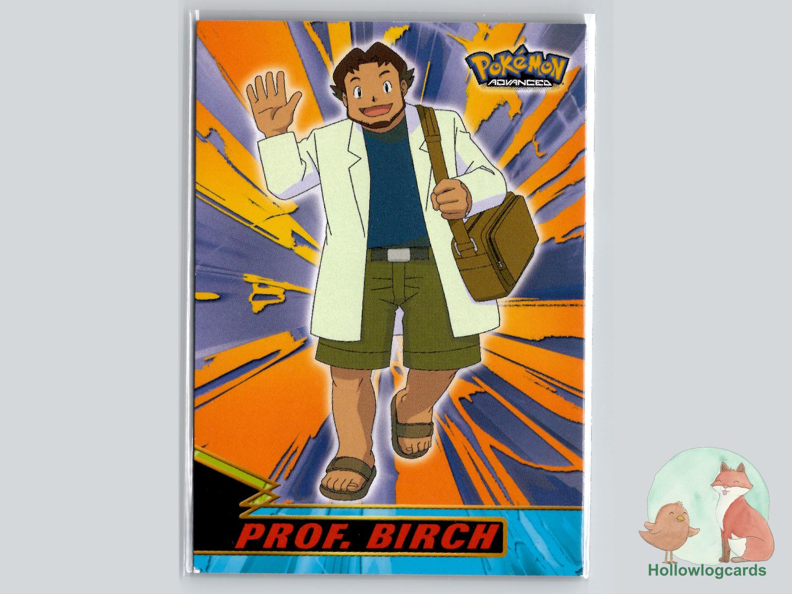 Prof. Birch Pokémon Card