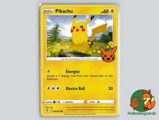 Pikachu (049/203) Pokémon Card