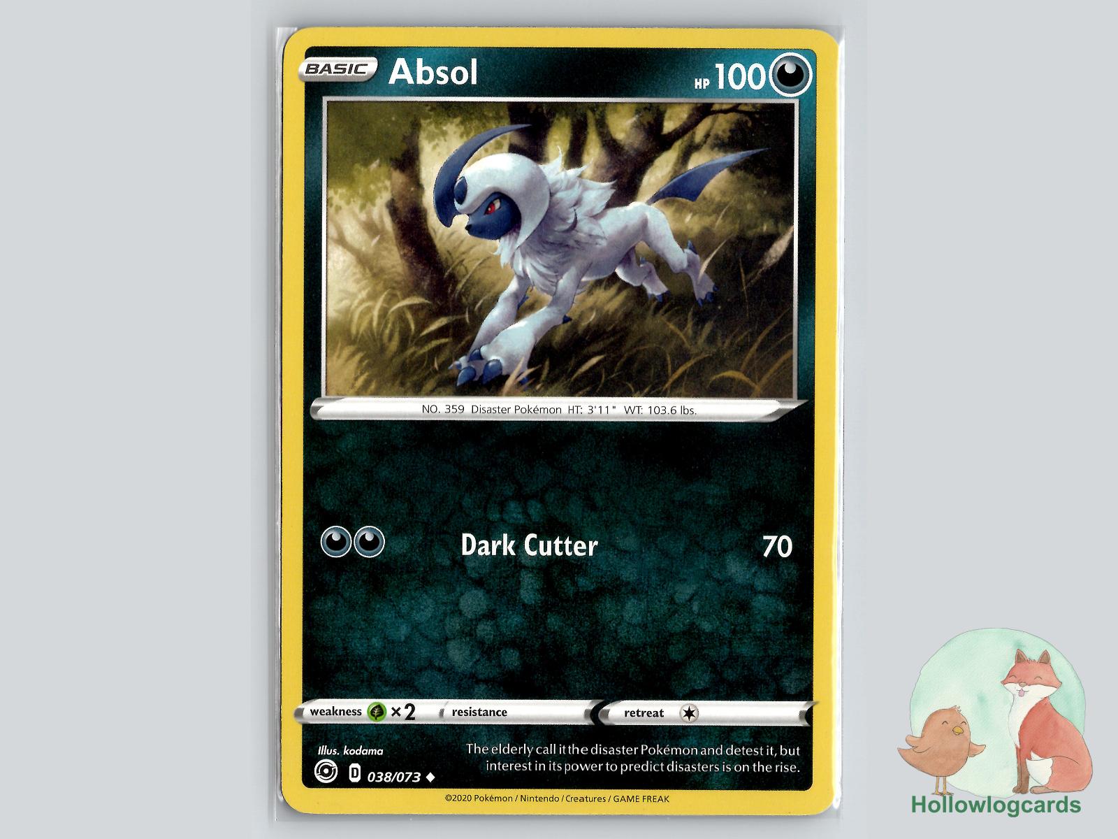 Absol (038/073) - Champion's Path Pokémon Card