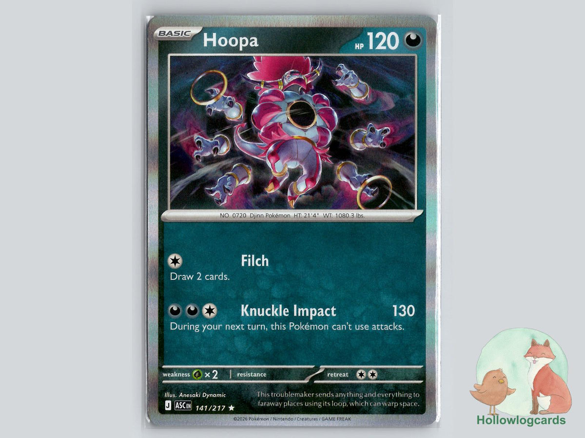 Hoopa (141/217) Pokémon Card
