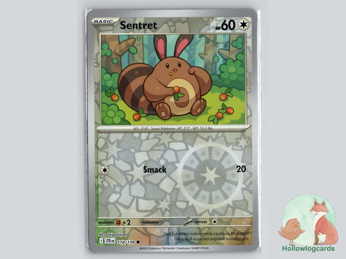 Sentret (118/159) - Journey Together Pokémon Card