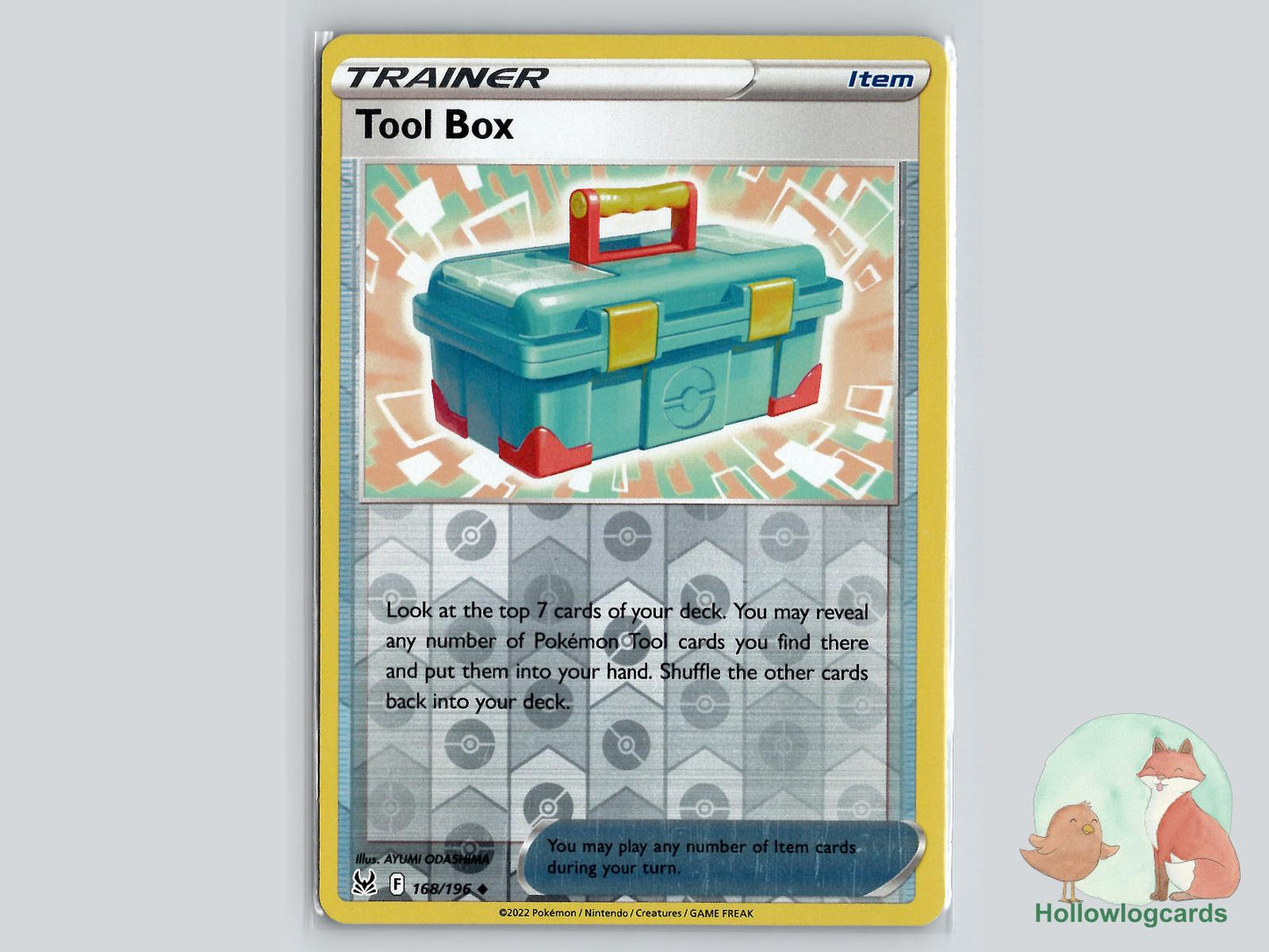 Tool Box (168/196) - Lost Origin Pokémon Card