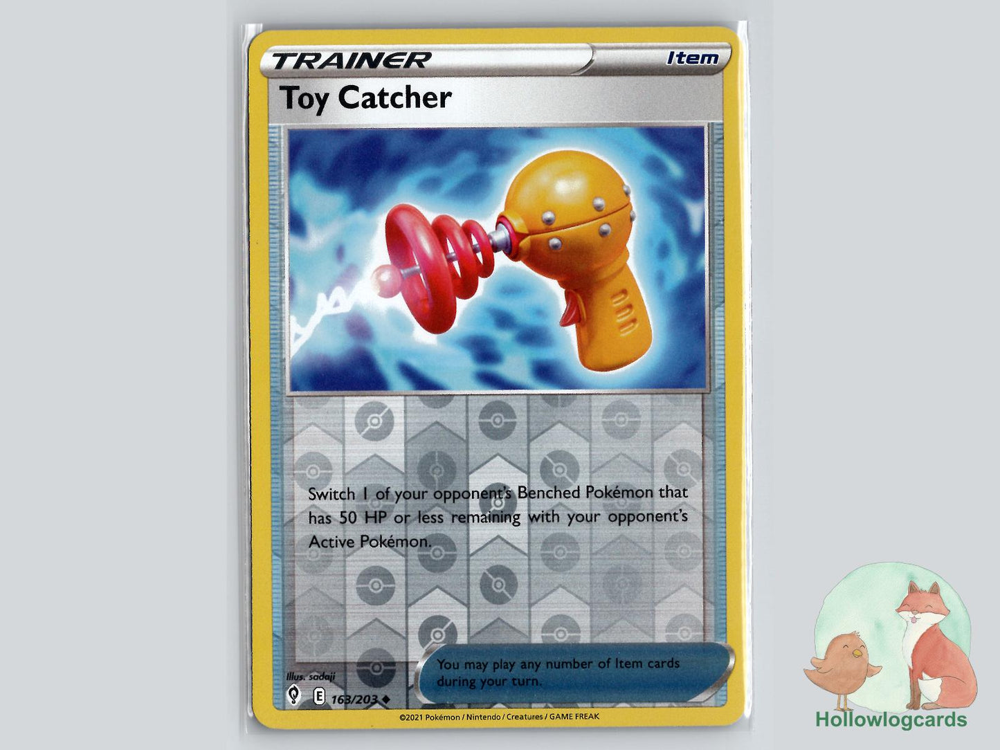 Toy Catcher (163/203) - Evolving Skies Pokémon Card