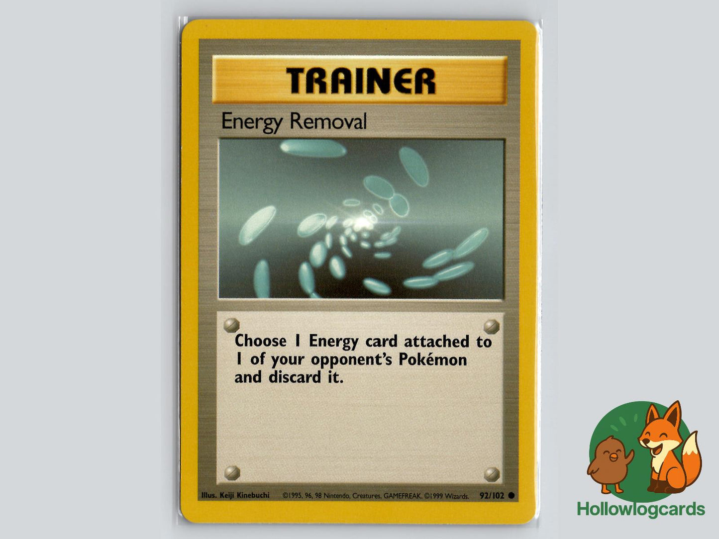 Energy Removal (92/102) - Base Pokémon Card
