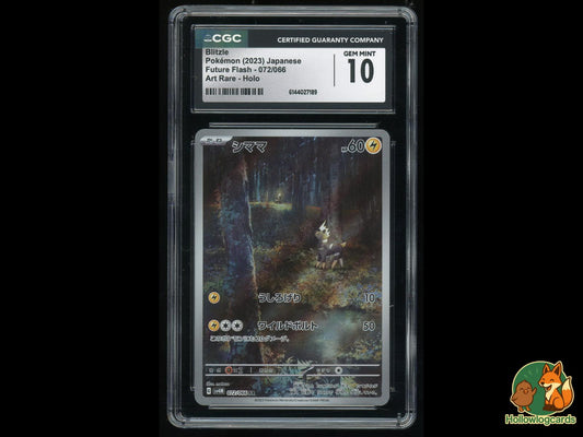 Graded Blitzle (072/066) Pokémon Card