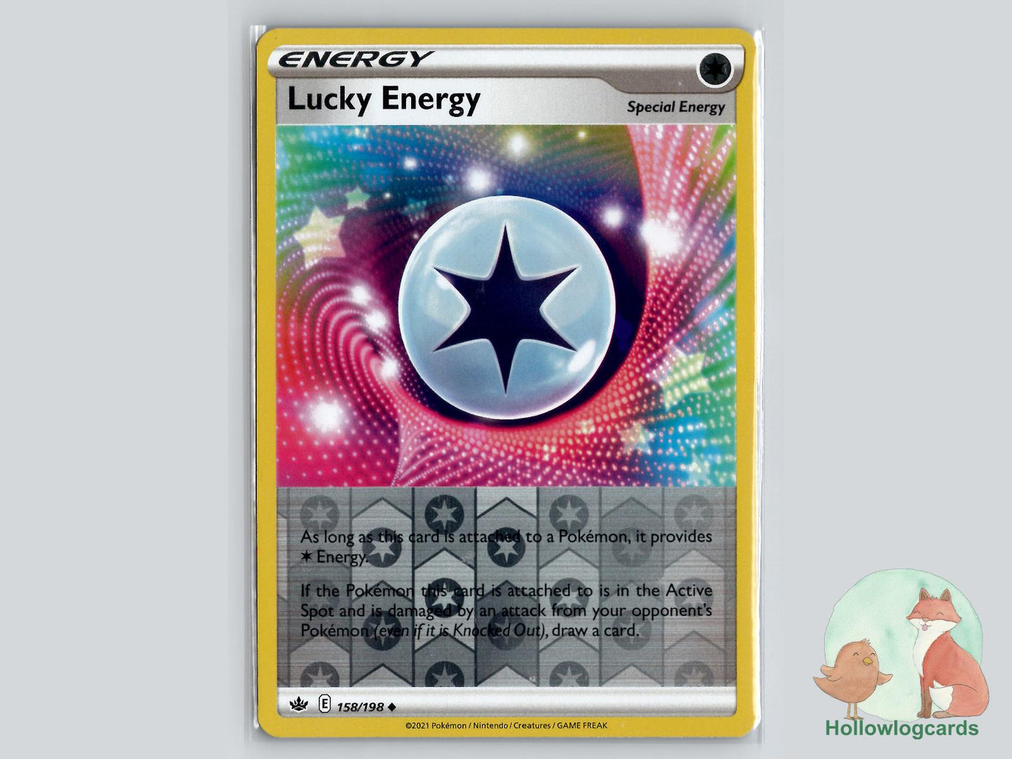 Lucky Energy (158/198) - Chilling Reign Pokémon Card