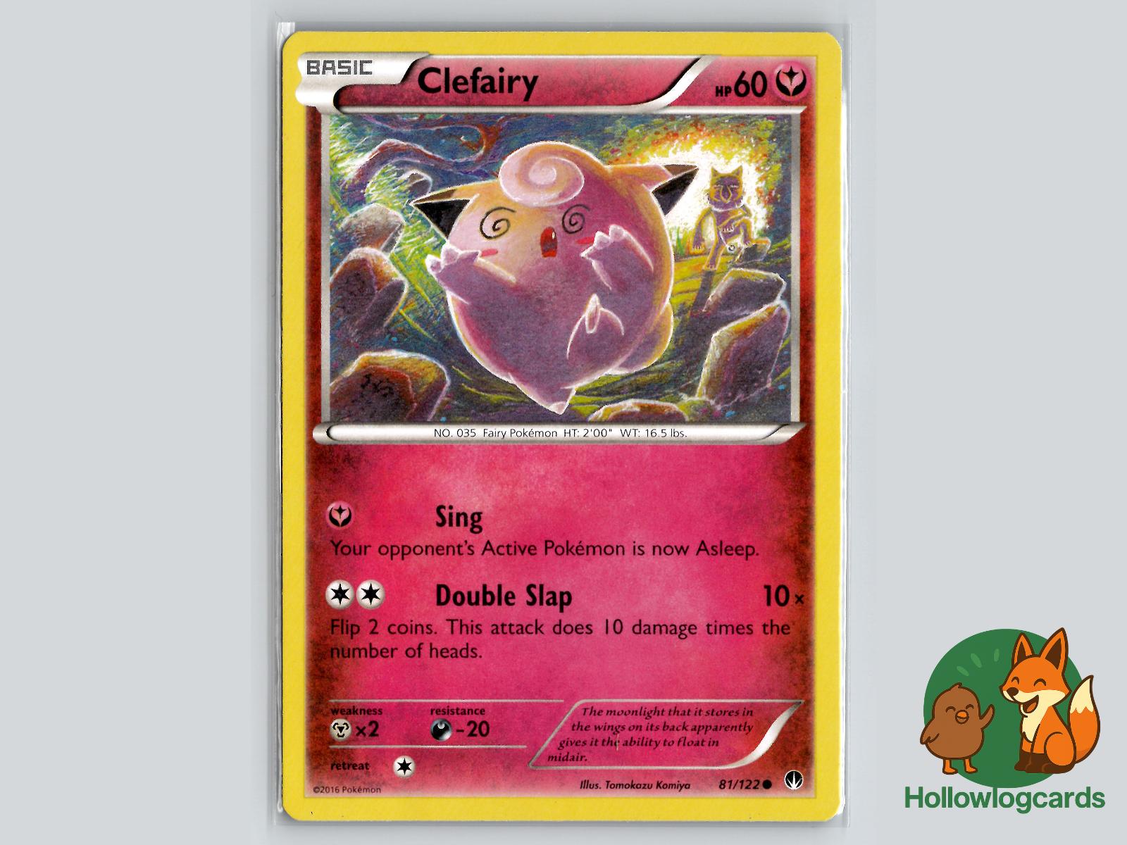 Clefairy (81/122) - BREAKpoint Pokémon Card