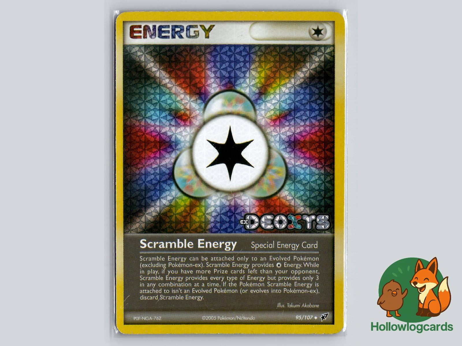 Scramble Energy (95/107) - Deoxys Pokémon Card