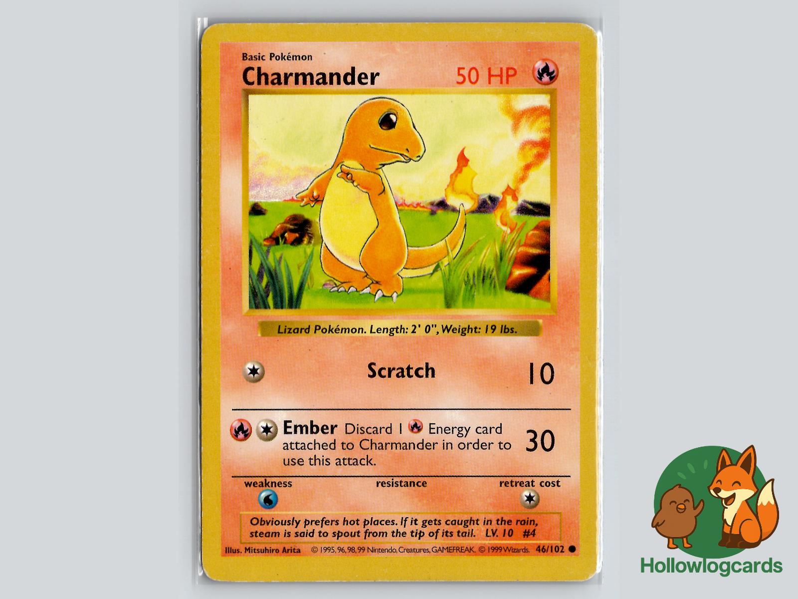Charmander (46/102) - Base Pokémon Card