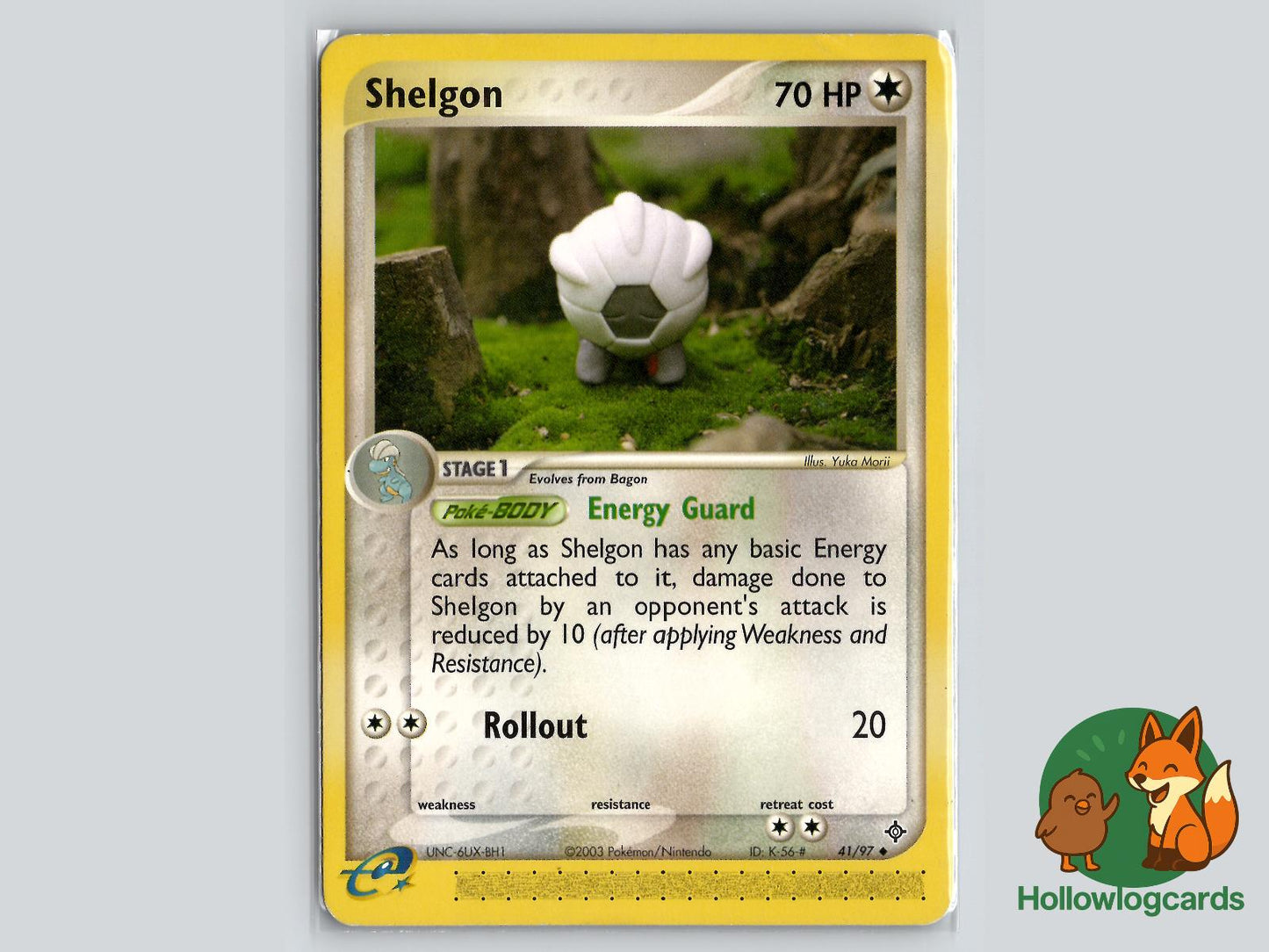 Shelgon (41/97) - Dragon Pokémon Card