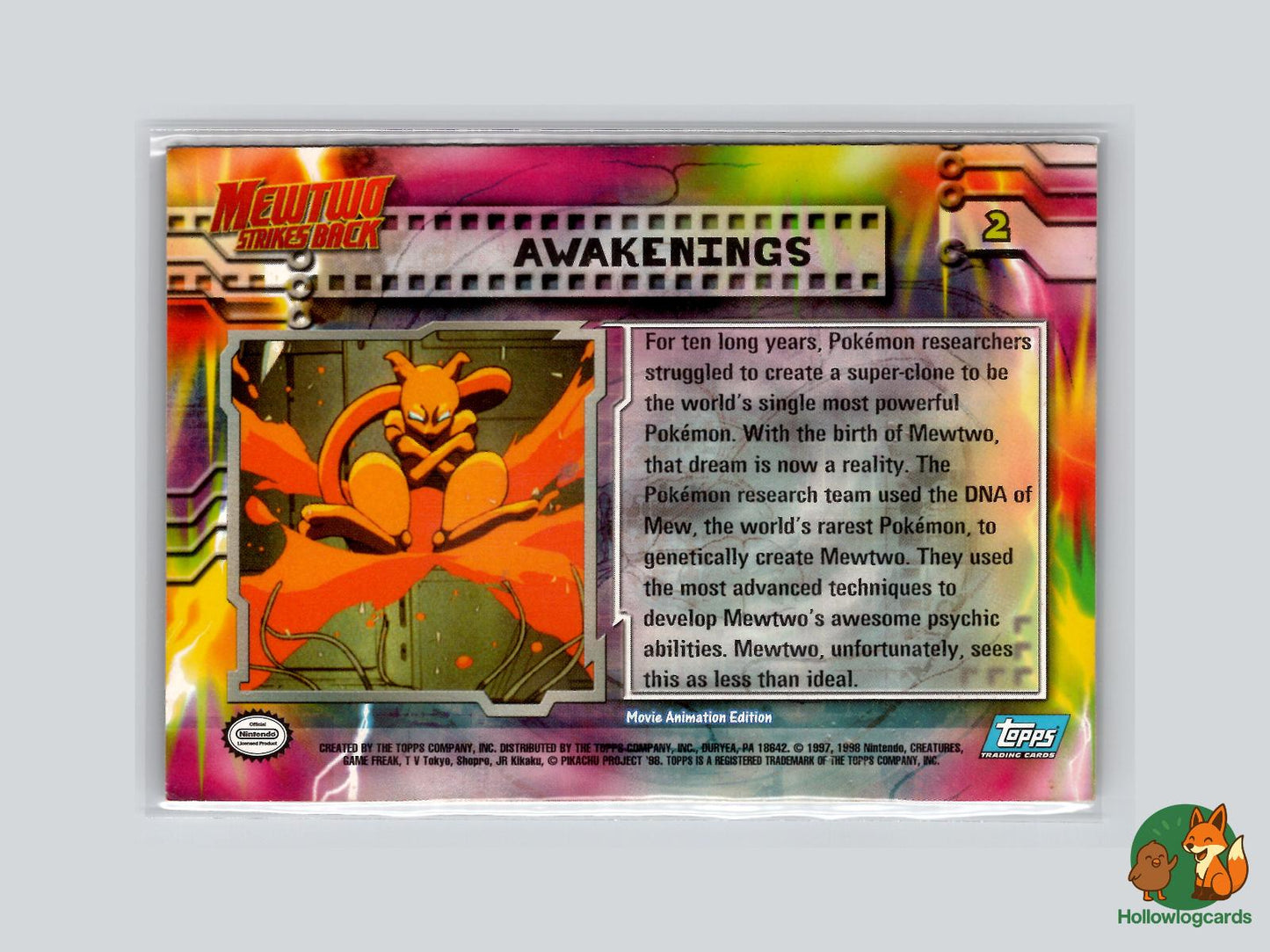 Awakenings [Mewtwo] (#2) - Topps Mewtwo Strikes Back