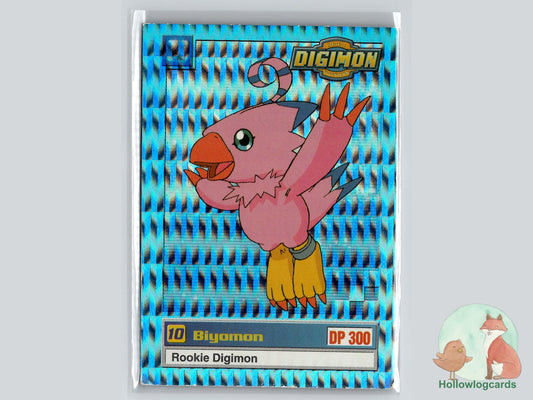 Biyomon (13/34) 1999 Upper Deck Digimon card